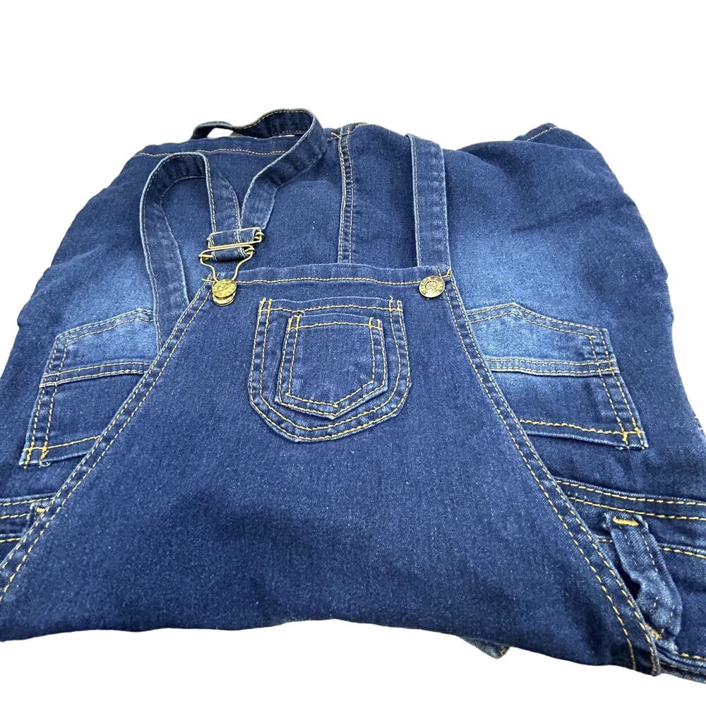 SKU2629 Diva Women's Size Medium Denim Blue Overall Skirt